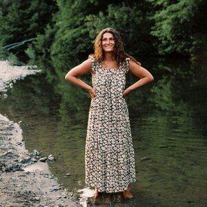 Christy Dawn - The Benny Dress in Night Chamomile